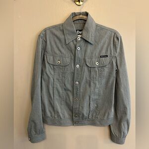 Dolce & Gabbana Light Gray Denim Jacket